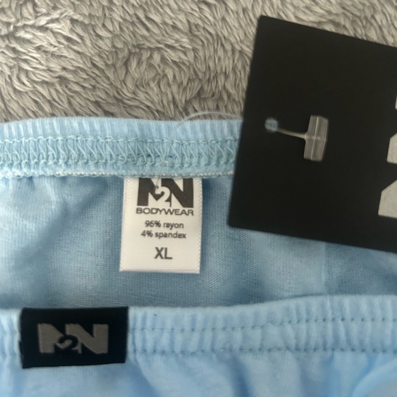 Light Blue Men's Briefs N2N - Picture 2 of 2